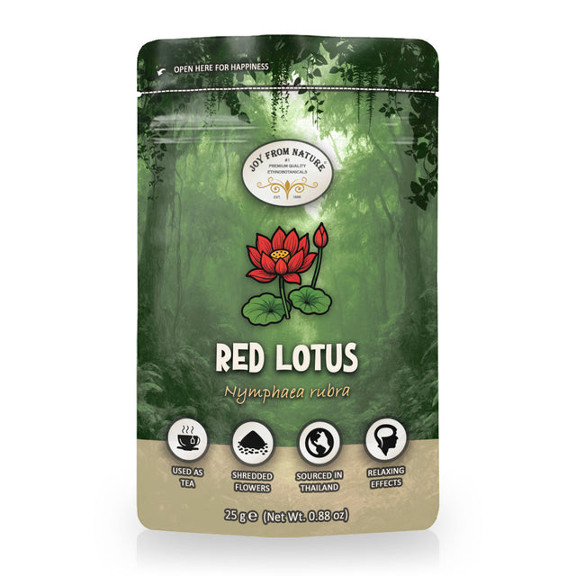 Red Lotus Shredded Flowers - 25 gram
