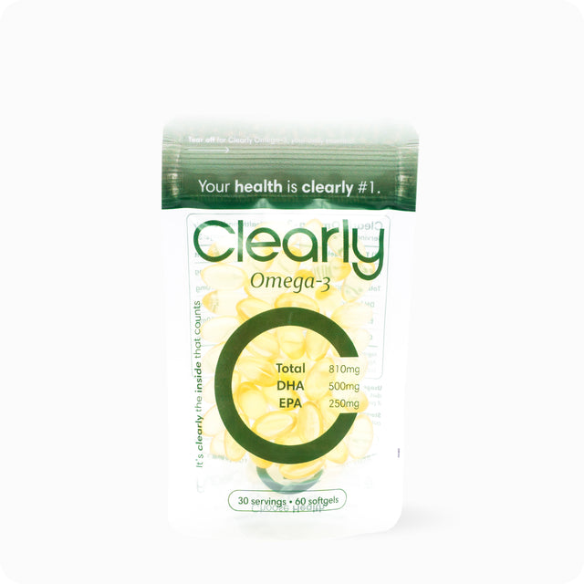 Clearly Algea Omega 3 - 60 softgels (30 servings)