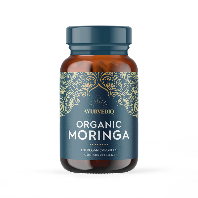 Ayurvediq | Organic Moringa - 120 capsules