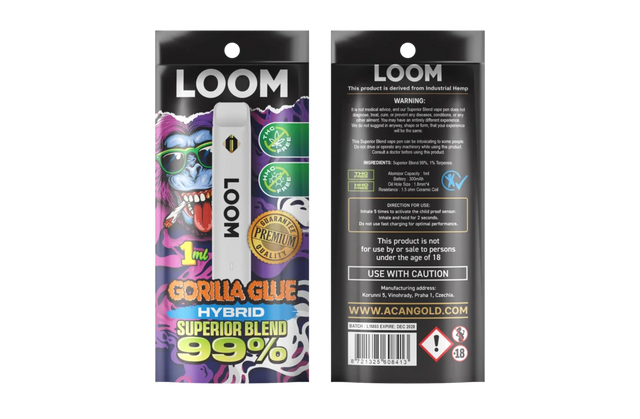 LOOM Superior Blend Pen 1ml - Disposable Vape Pen
