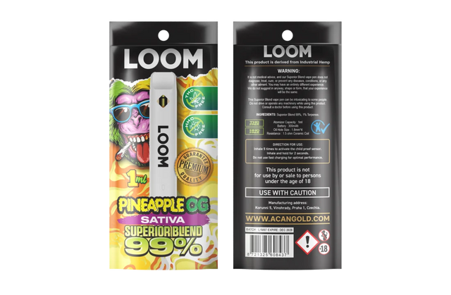 LOOM Superior Blend Pen 1ml - Disposable Vape Pen