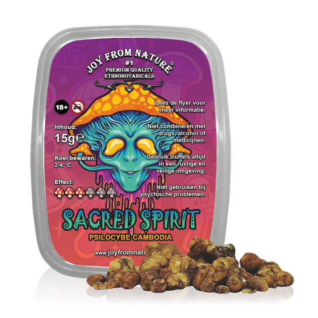 Sacred Spirit Truffels (Psilocybe Cambodia) - 15 gram