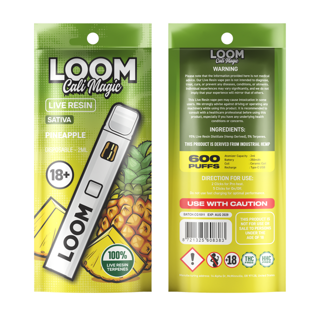 Loom Cali Magic Disposable Vape - 2ml
