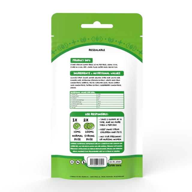 Stoney Kratom Gummies - 250/500mg