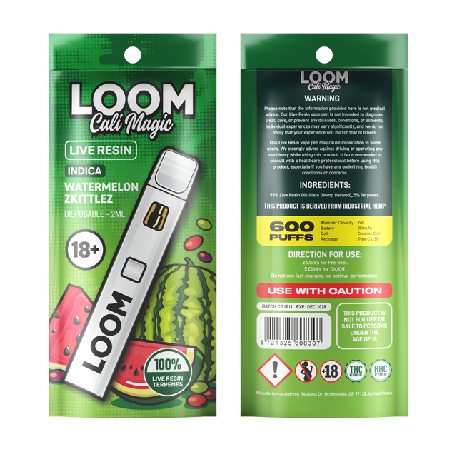 Loom Cali Magic Disposable Vape - 2ml