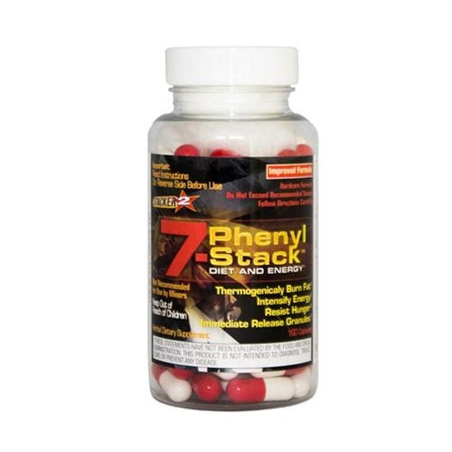 Stacker2 - 7 Phenyl (100 capsules) Afslanken & Vetverbranden