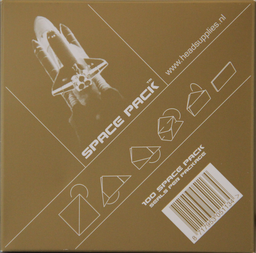 Space Pack Gold Groot seals - 100 stuks