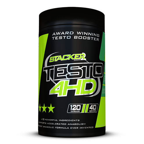 Stacker2 - Testo 4HD (120 capsules) - Testosteron