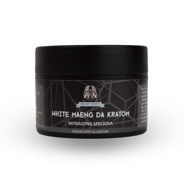 White Maeng Da - Kratom (Indian Spirit) 30 Vegetarische Capsules