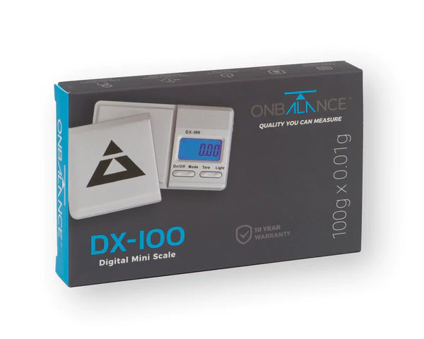 On Balance DX 100 SERIES (100 gram x 0,01 gr) Mini weegschaal