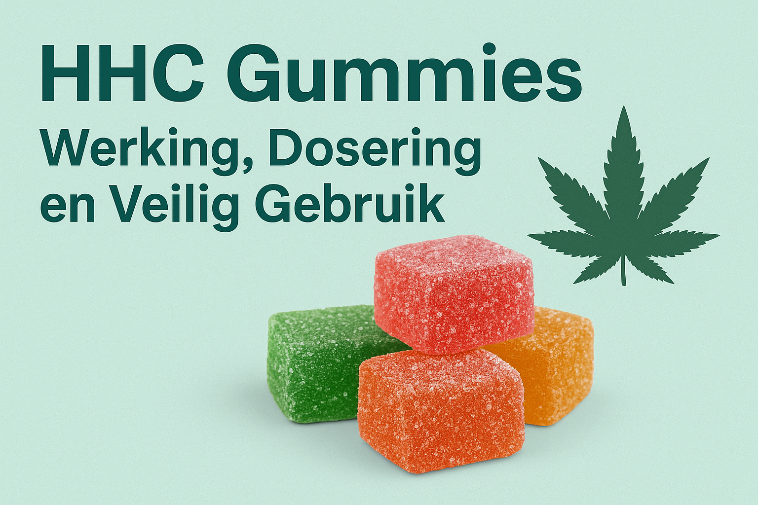 HHC-gummier: Effekter, dosering och säker användning