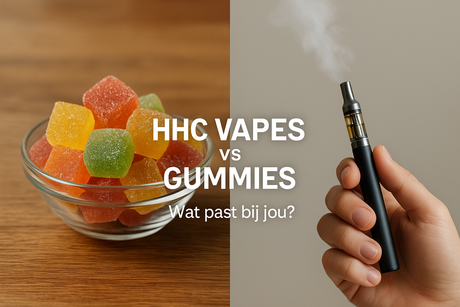 HHC Vapes vs Gummies: Wat Past Beter bij Jou?