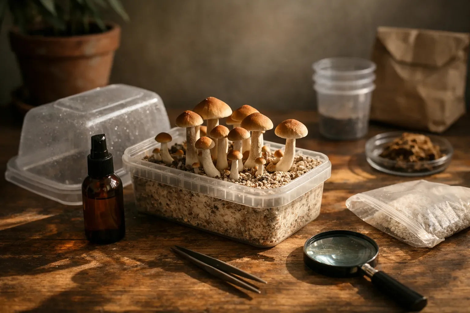 Mushroom Growing Kit: je eerste paddo kweekset