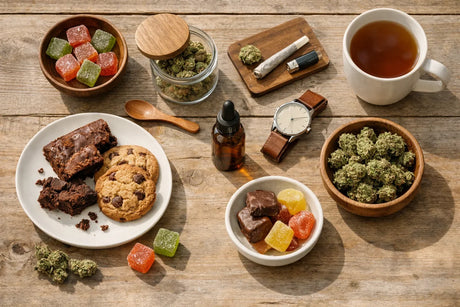 Eerste keer edibles: werking, timing en geduld