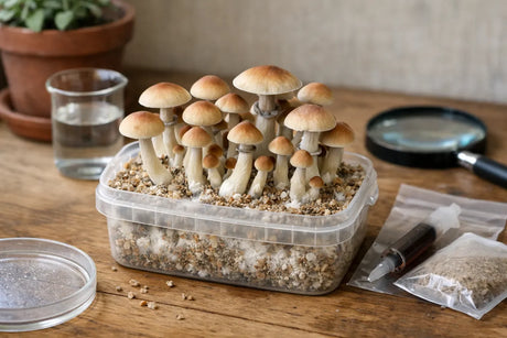 Mushroom growth kit: zo werken paddo kweeksets