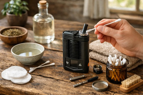 Vaporizer onderhouden: schoonmaakroutine in 5 stappen