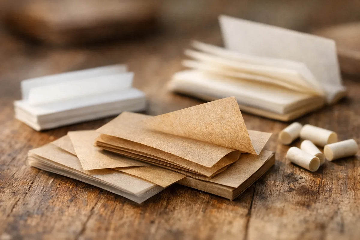 Vloei kiezen: formaten, materialen en ongebleekt papier