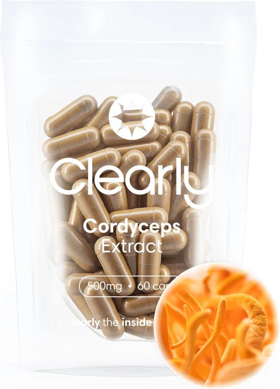 Clearly Cordyceps-Sinensis Extract - 500mg (60 capsules)