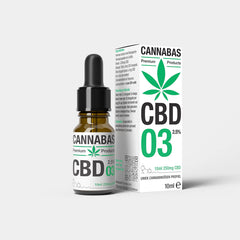 Cannabas - CBD Olie | 2,5% | 10ml