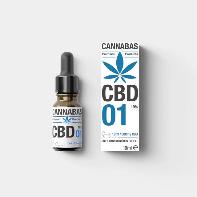 Cannabas - CBD Olie | 10% | 10ml
