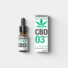 Cannabas - CBD Olie | 2,5% | 10ml