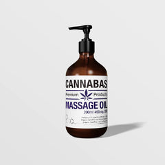 Cannabas - CBD Massage Olie | 400mg | 200ml