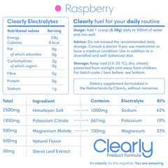 Clearly Electrolytes - 340gr (60 servings)