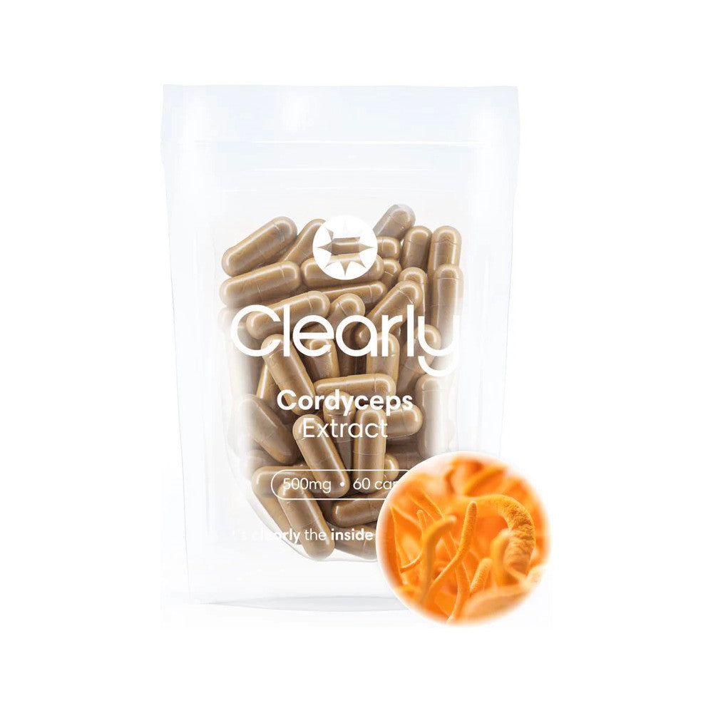 Clearly Cordyceps-Sinensis Extract - 500mg (60 capsules)