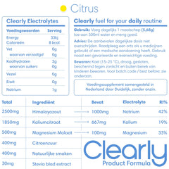 Clearly Electrolytes - 340gr (60 servings)