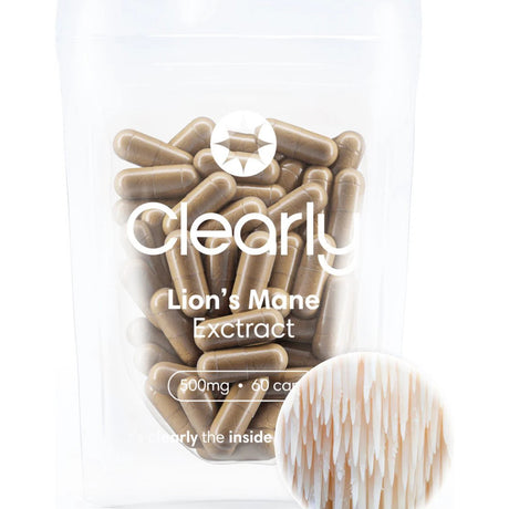 Clearly Lion's Mane Extract capsules