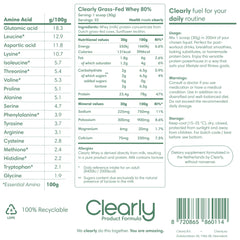 Clearly Grass-Fed Whey - 1000gr (33 servings)