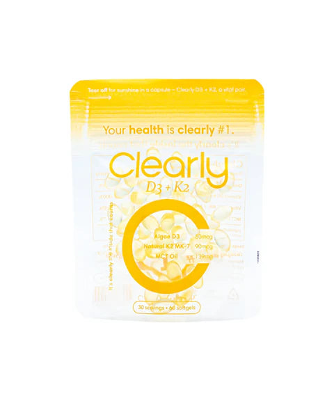 Clearly D3 + K2 - (60 capsules)