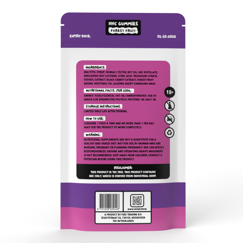 Stoney HHC Gummies Горски плодове 250 mg