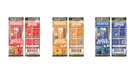Hemper Quick Hitters Combi Pack met Mango, Watermelon en Blueberry smaken"