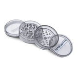 Mascotte | Grinder 3 Parts 60mm Transparant