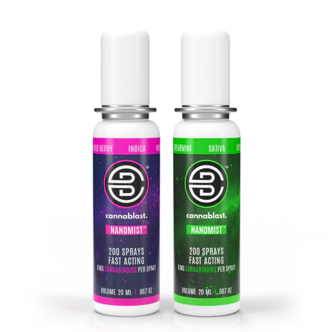 Cannablast Orale Spray in Indica en Sativa variant - te koop bij DrSmartshop
