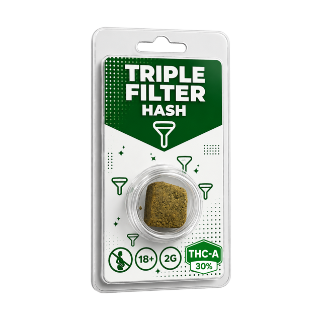 THC-A Triple Filter Hash