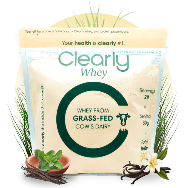 Clearly Grass-Fed Whey - 1000gr (33 portioner)
