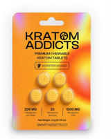 Kratom Addicts Premium Kratom Tablets - 5 stuks