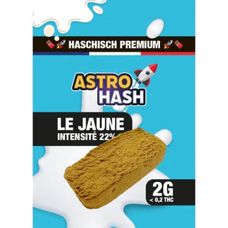 Astro Hash Le Jaune 22% CBD Hash - 2 грама