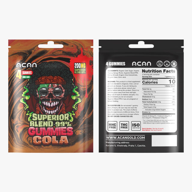 ACAN Superior Blend 99% Gummies (200mg)