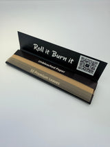Burner King Size Slim Rolling Papers Ongebleekt – 50 stuks