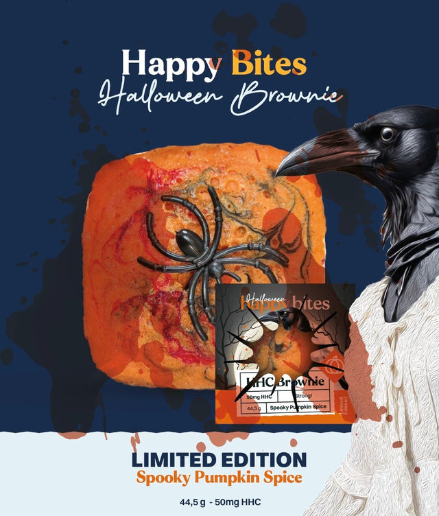 Happy Bites | HHC Brownie Halloween Editie - 50mg