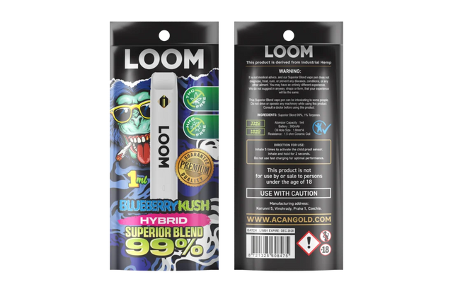 LOOM Superior Blend Pen 1ml - Disposable Vape Pen