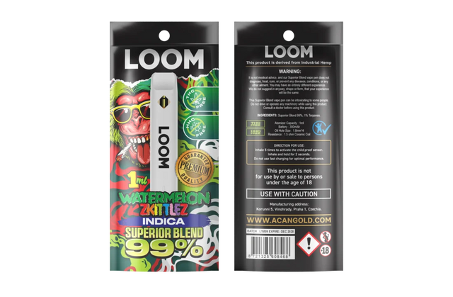 LOOM Superior Blend Pen 1ml - Disposable Vape Pen