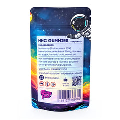 HHC Frambozen Space Gummies 500 mg