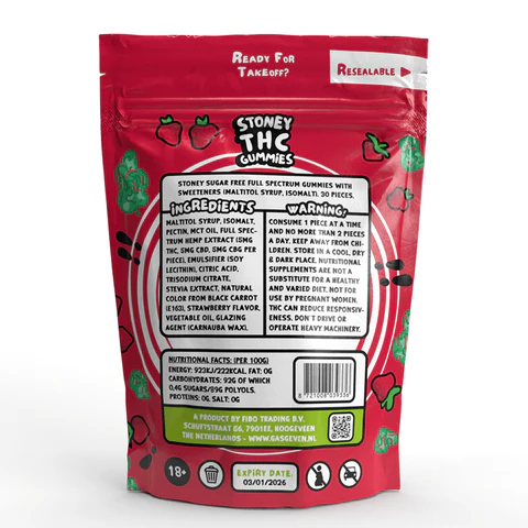Gomitas Stoney con THC - 0,2 %