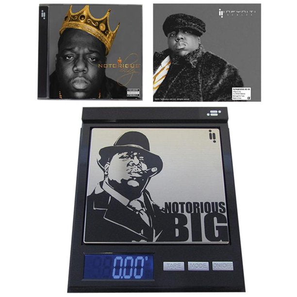 Infyniti Scales - BIGGIE Record CD Digital Scale (100 grams x 0.01 gr.)