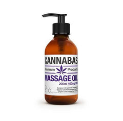 Cannabas - CBD Massage Olie | 400mg | 200ml