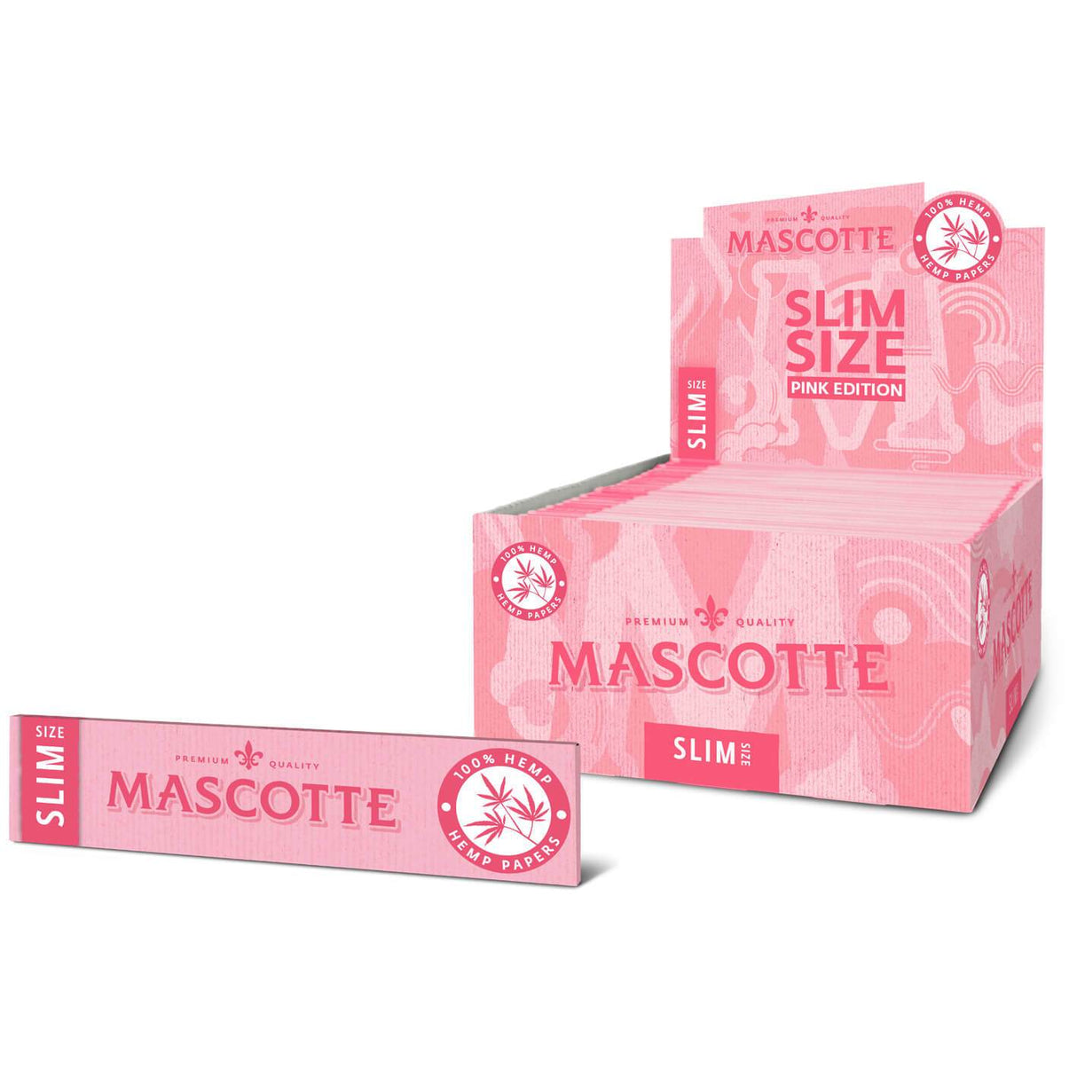 Mascota | Edición rosa de tamaño delgado.